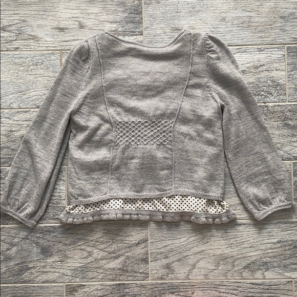 Gray alpaca cardigan - Picture 2 of 4